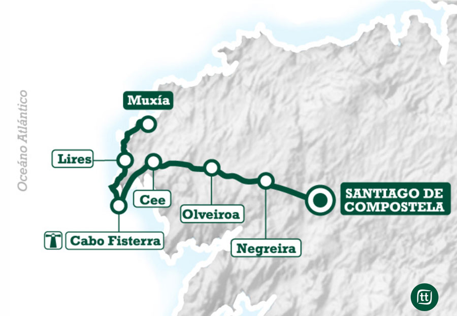 Camino de Fisterra y Muxía